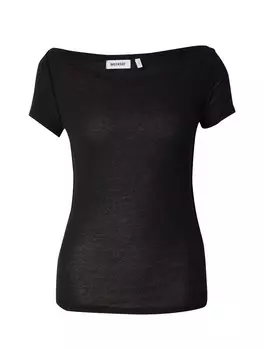 Рубашка WEEKDAY Brita, черный