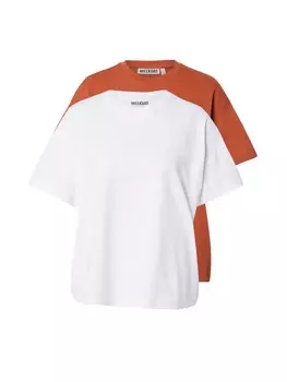 Рубашка WEEKDAY Danya, черный/белый