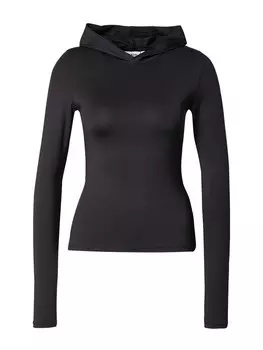 Рубашка WEEKDAY Emily, черный