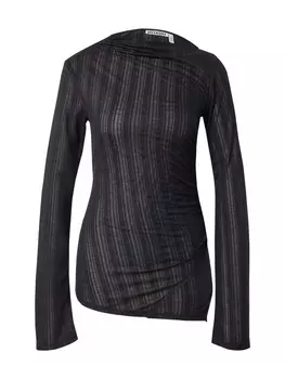 Рубашка WEEKDAY Helen, черный