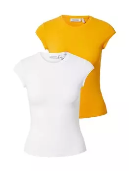 Рубашка WEEKDAY, медовый