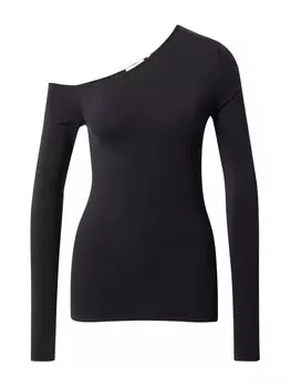 Рубашка WEEKDAY Myra, черный