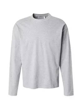 Рубашка WEEKDAY, пятнистый серый