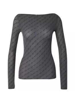 Рубашка WEEKDAY, серый