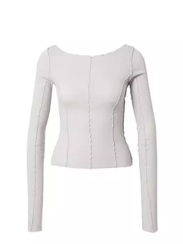 Рубашка Weekday, светло-серый