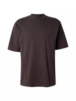 Рубашка WEEKDAY, темно-коричневый