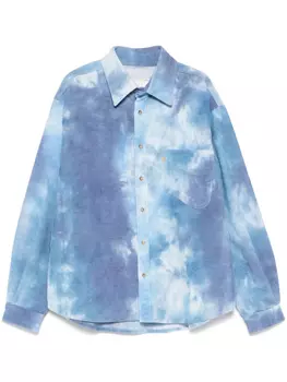 Рубашка вельветовая ERL, синий