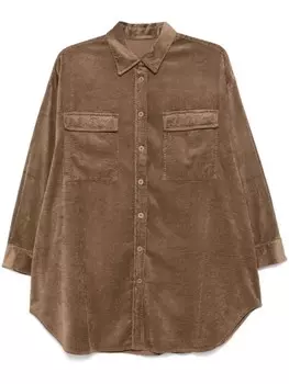 Рубашка вельветовая транзитная Transit, коричневый