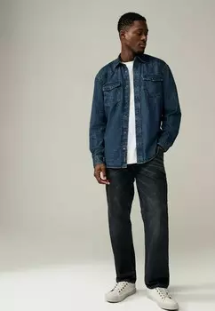 Рубашка WESTERN LONG SLEEVE REGULAR FIT Next, синий
