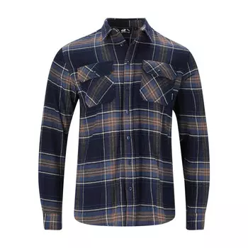 Рубашка Whistler, цвет dunkelblau/zimtbraun