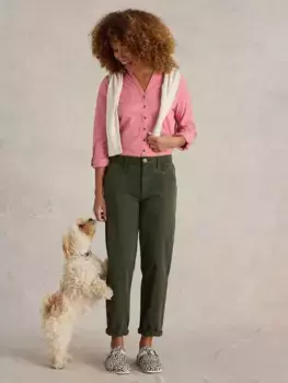 Рубашка White Stuff Annie Organic Cotton, цвет dusty/pink