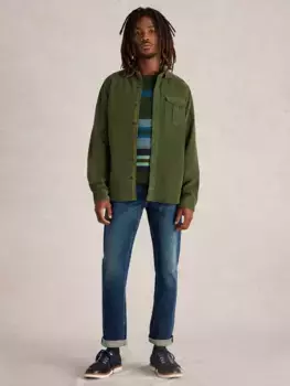 Рубашка White Stuff Griffin Corduroy, цвет mid/green