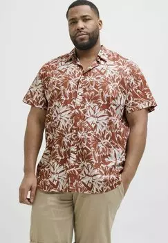 Рубашка WIDE FIT Jack & Jones, охра