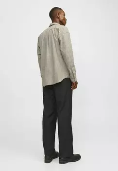Рубашка WIDE FIT Jack & Jones PREMIUM, бежевый
