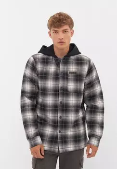 Рубашка WILKINS Bench, черно-серая клетка