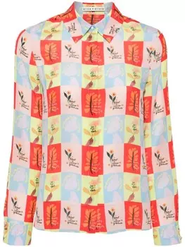 Рубашка Willa Alice + olivia, желтый