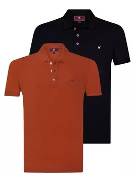 Рубашка Williot Aguel, цвет Dark orange/Black