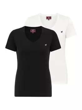 Рубашка Williot Bari, цвет Black/Off white