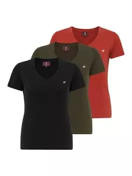 Рубашка Williot Benevento, цвет Olive/Light red/Black