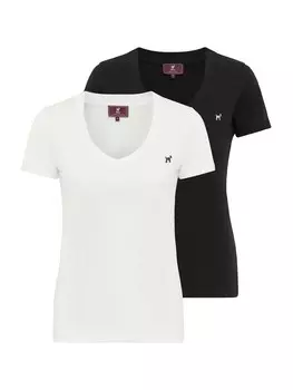 Рубашка Williot Brescia, черный/белый