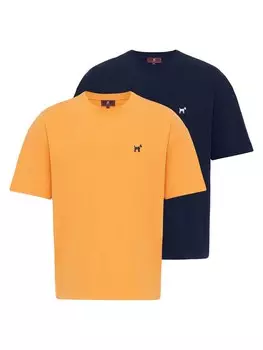 Рубашка Williot Massa, цвет Navy/Orange