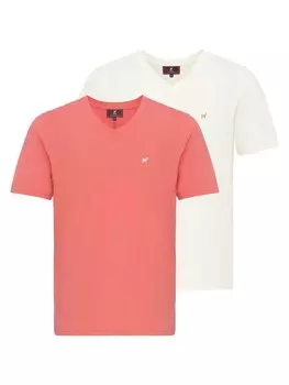 Рубашка Williot Oristano, цвет Salmon/White