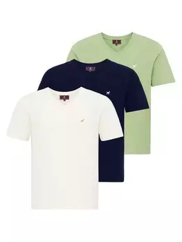 Рубашка Williot Parma, цвет Navy/Light green/natural white