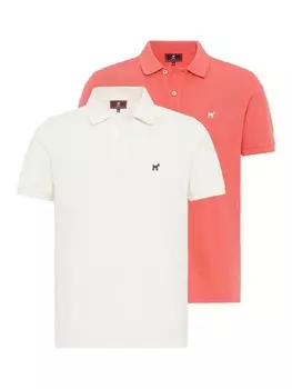 Рубашка Williot Pisa, цвет Salmon/White