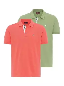 Рубашка Williot Torino, цвет Kiwi/Salmon