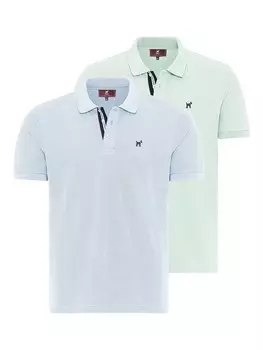 Рубашка Williot Torino, цвет marine blue/Pastel blue/Mint