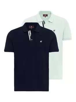 Рубашка Williot Torino, цвет Turquoise/Dark blue