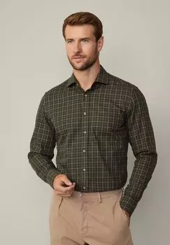 Рубашка WINDOWPANE Hackett London, зеленый