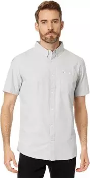 Рубашка Winfall Short Sleeve Quiksilver, цвет Sleet