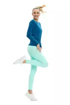 Рубашка Winshape с длинными рукавами "AET118LS", функциональный легкий и мягкий топ с длинными рукавами, зеленый