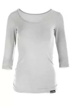 Рубашка Winshape с рукавом 3/4 "WS4", серый