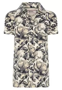 Рубашка WITH FLOWER PATTERN. 4funkyflavours, цвет offwhite