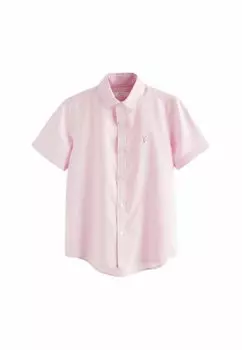 Рубашка WITHOUT STAG SHORT SLEEVE OXFORD Next, цвет mottled pink