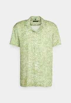 Рубашка WONBBHOMER AOP SHIRT Bruuns Bazaar, зеленый