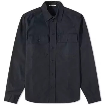 Рубашка Wood Wood Avenir Ripstop, черный