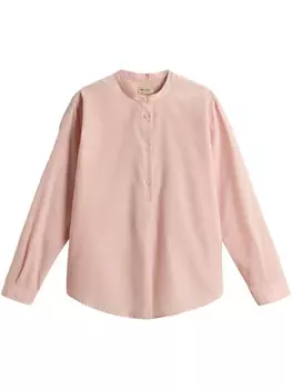 Рубашка Woolrich Henley, розовый