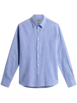 Рубашка Woolrich на пуговицах, синий