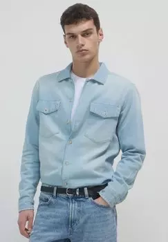 Рубашка WORKER Calliope, цвет Blu Denim Chiaro