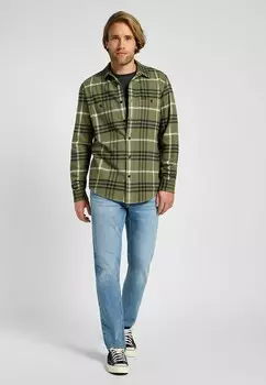 Рубашка WORKER Lee, цвет Mottled Green