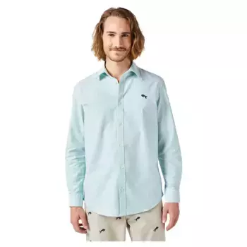 Рубашка Wrangler 112350480, синий