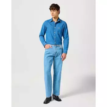 Рубашка Wrangler 112357191, синий