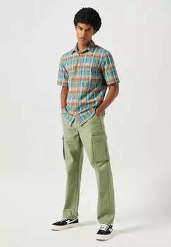 Рубашка Wrangler, коричневая мадарас