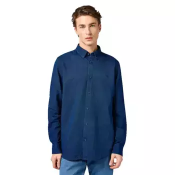 Рубашка Wrangler Oxford, синий