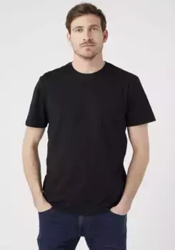 Рубашка Wrangler с круглым вырезом, черный