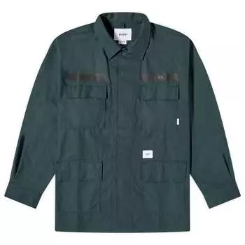 Рубашка Wtaps 17 Shirt, зеленый