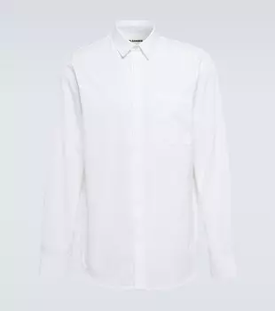 Рубашка вторник из хлопка Jil Sander, белый